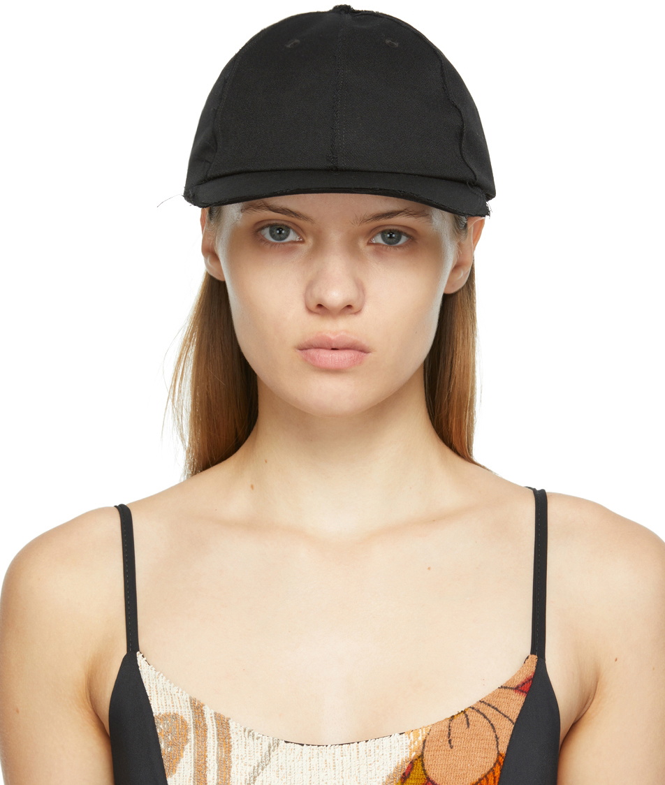 PERVERZE Black Cut Cap PERVERZE