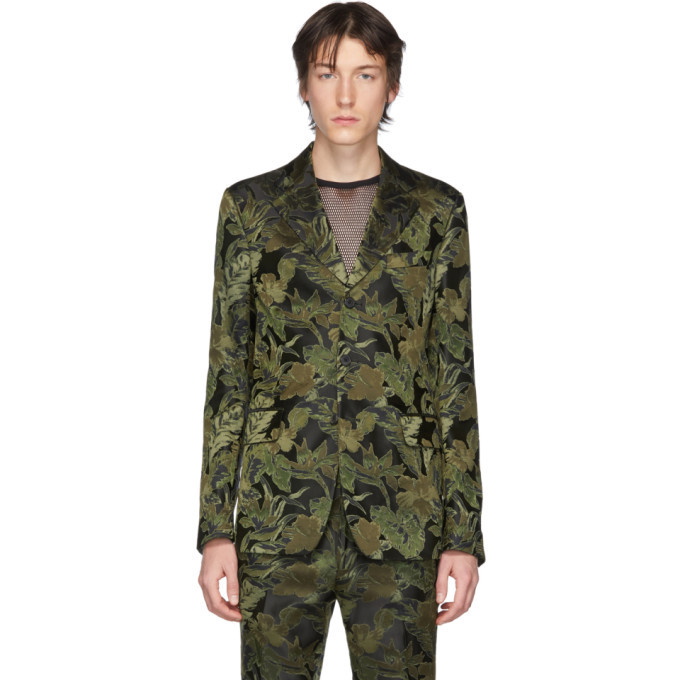 Photo: Dries Van Noten Khaki Basinger Blazer