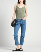 Peserico Womens Top Military in Green