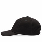 Y-3 Men's Dad Cap in Black/Scarle 