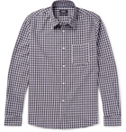 A.P.C. - Victor Checked Cotton Oxford Shirt - Men - Navy