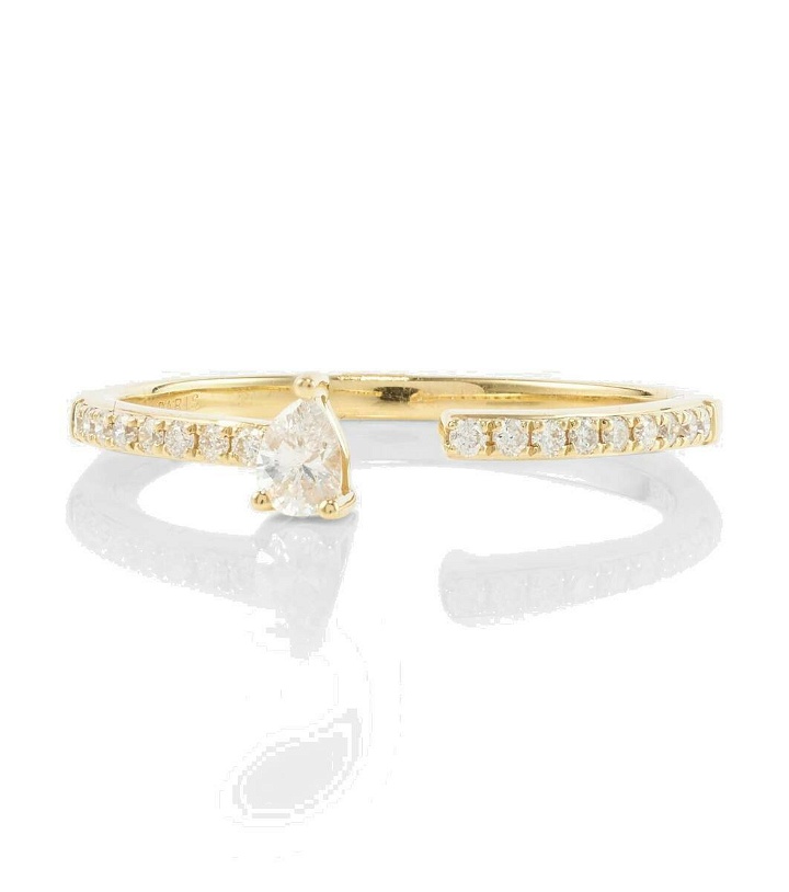 Photo: Persée Héra 18kt gold ring with diamonds