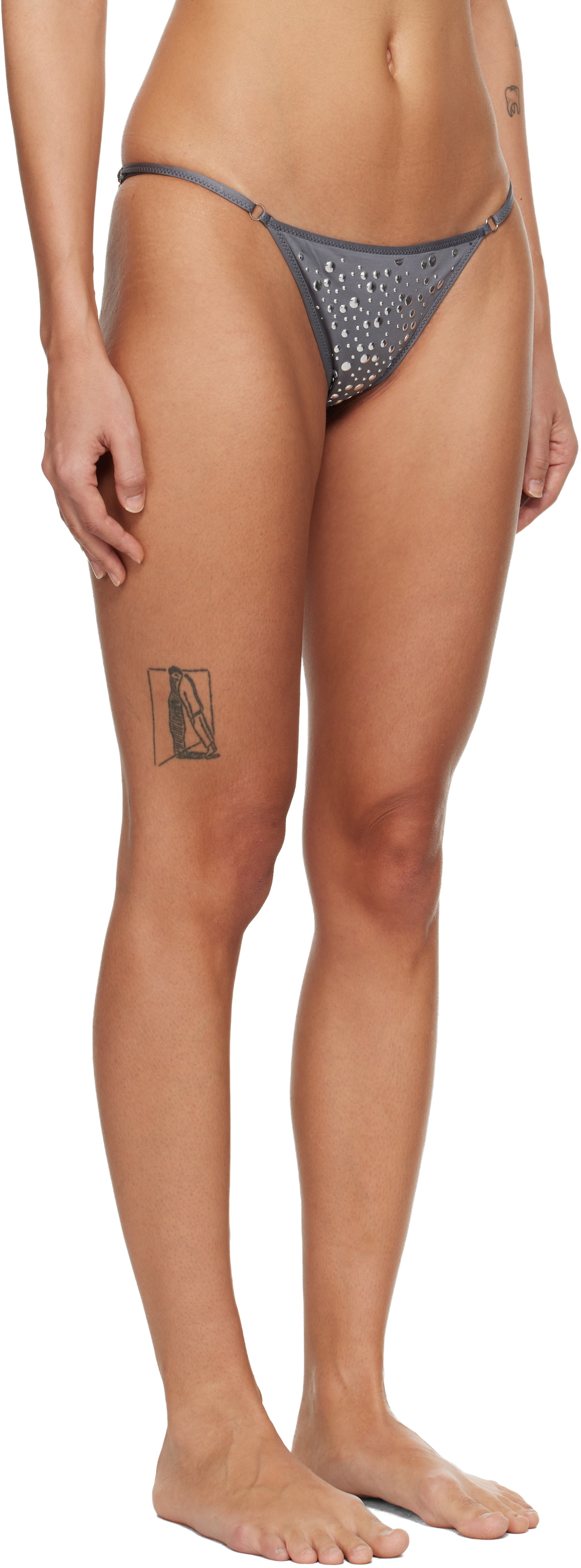 Gimaguas Gray Gaia Bikini Bottom