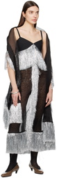 Nicklas Skovgaard Black & Silver Adyson Maxi Dress