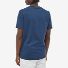 Fred Perry Men's Fine Stripe T-Shirt in Shaded Cobalt/Navy