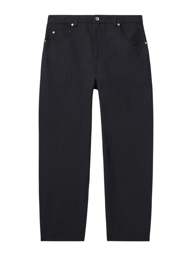 Photo: Folk - Barrel-Leg Jeans - Blue