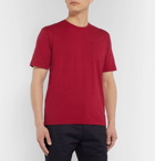 Aspesi - Cotton-Jersey T-Shirt - Red