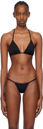 ÉTERNE Black Isla Bikini Top