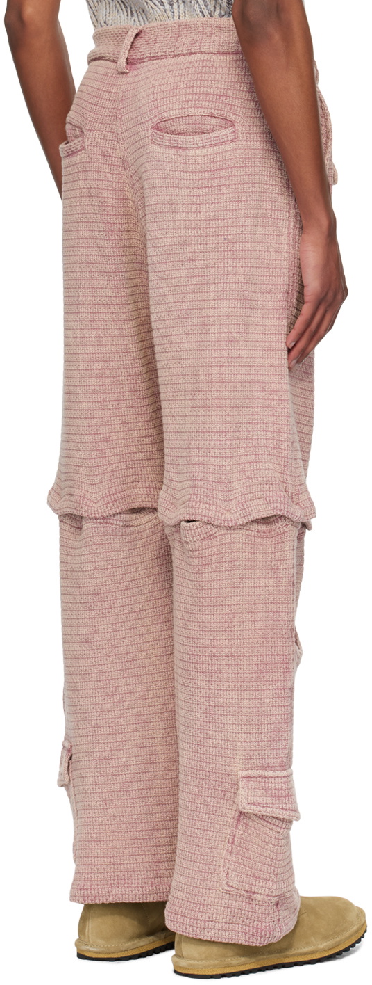 Isa Boulder SSENSE Exclusive Pink Opposite Cargo Pants