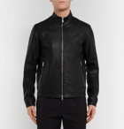 Theory - Morvek Slim-Fit Leather Jacket - Black
