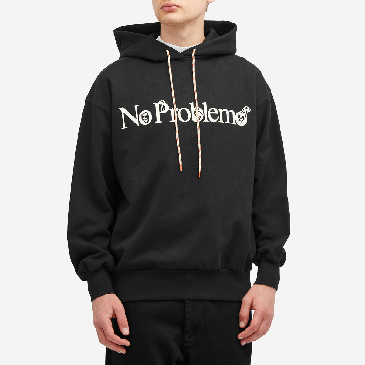 No Problemo Men's Funghi Problemo Hoodie in Black