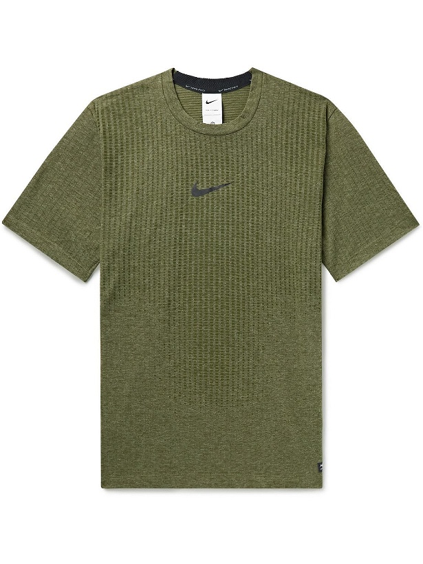 Photo: Nike Training - Pro ADV Dri-FIT T-Shirt - Green