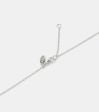 Bucherer Fine Jewellery Peekaboo 18kt white gold necklace with aquamarine and diamonds