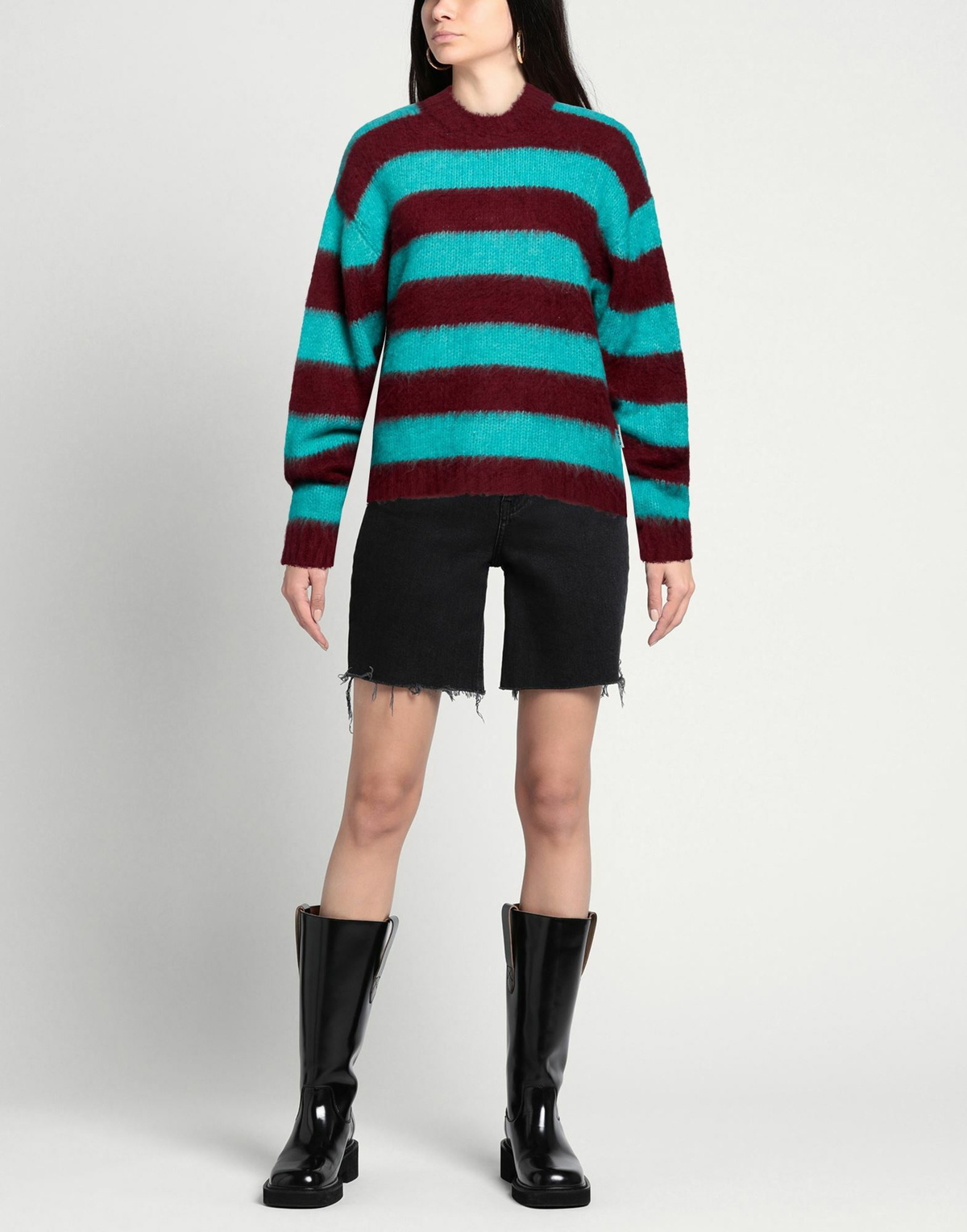 Berna Womens Sweater Turquoise