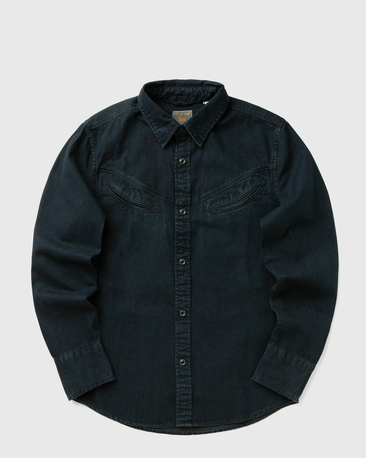 Levis SMILEY WESTERN Black Womens Shirts & Blouse