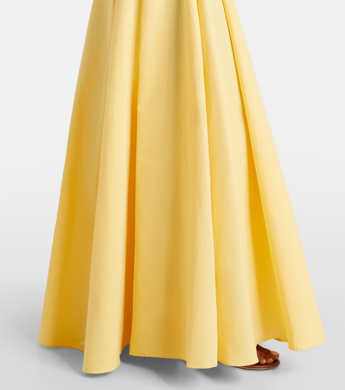 Staud Joy cotton-blend gown