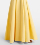 Staud Joy cotton-blend gown