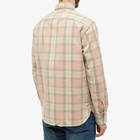 RRL Men's Farrell Check Shirt in Pink Multi