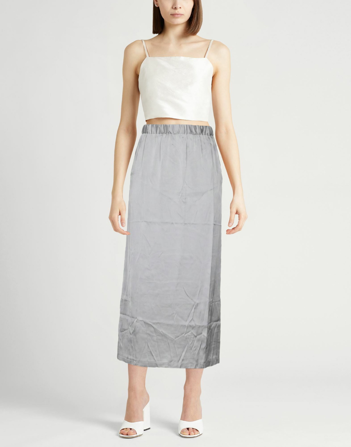 Crossley Womens Maxi skirt in Grey