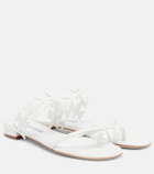 Manolo Blahnik Maura leather thong sandals