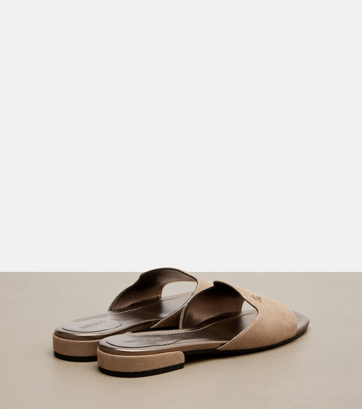 Jimmy Choo Dina leather slides