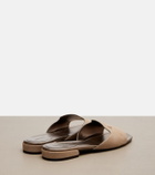 Jimmy Choo Dina leather slides