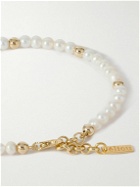 éliou - Lim Gold-Plated Pearl Bracelet