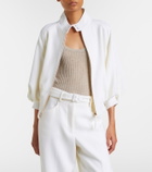 Gabriela Hearst Aluin virgin wool bomber jacket