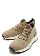 Tods Calzino Knit Sneakers Tan