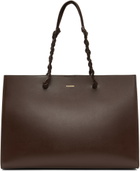 Jil Sander Brown Tangle Tote