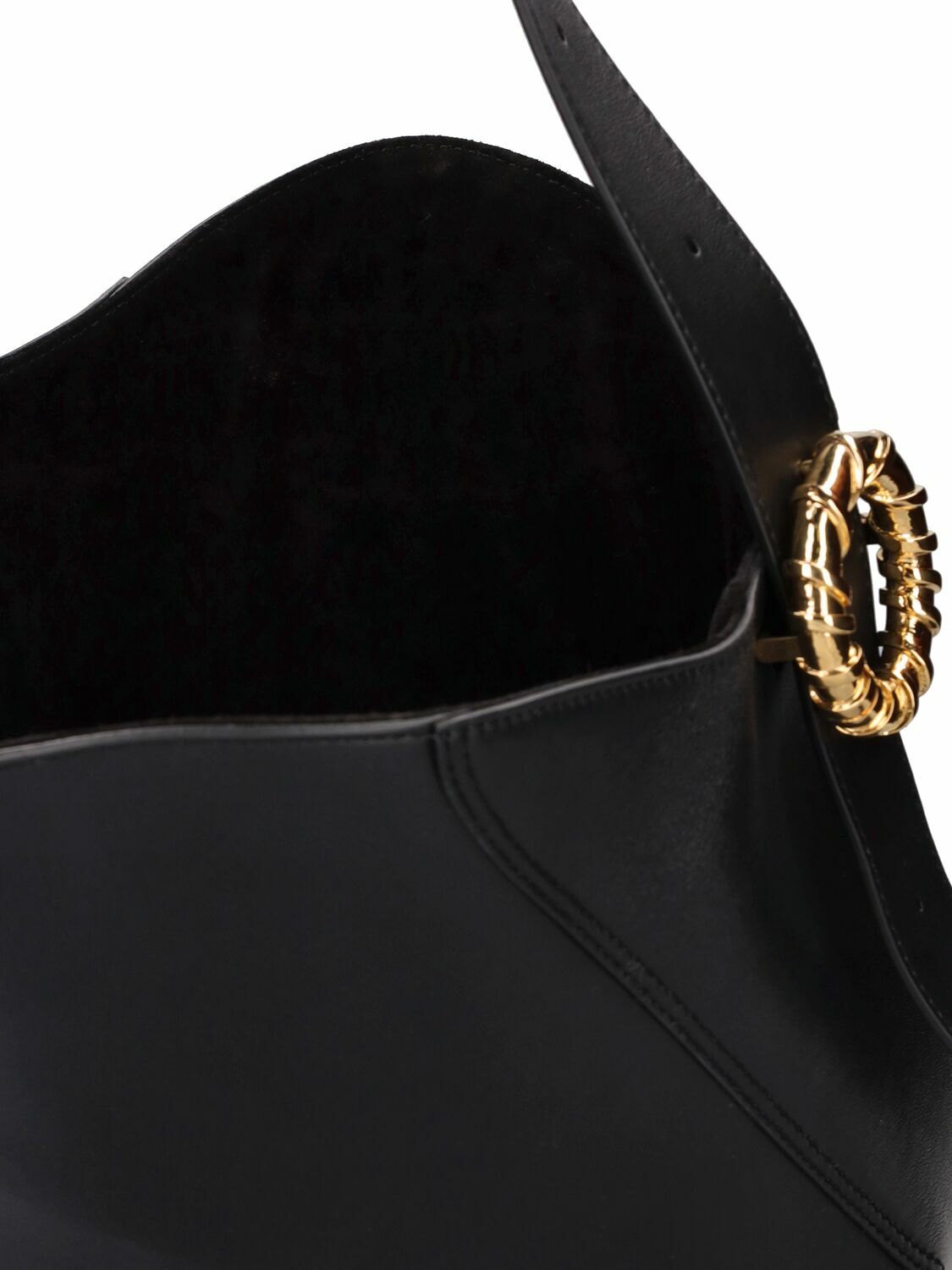 LANVIN - Melodie Leather Hobo Bag Lanvin