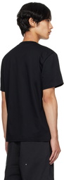HELIOT EMIL Black Astrape T-shirt