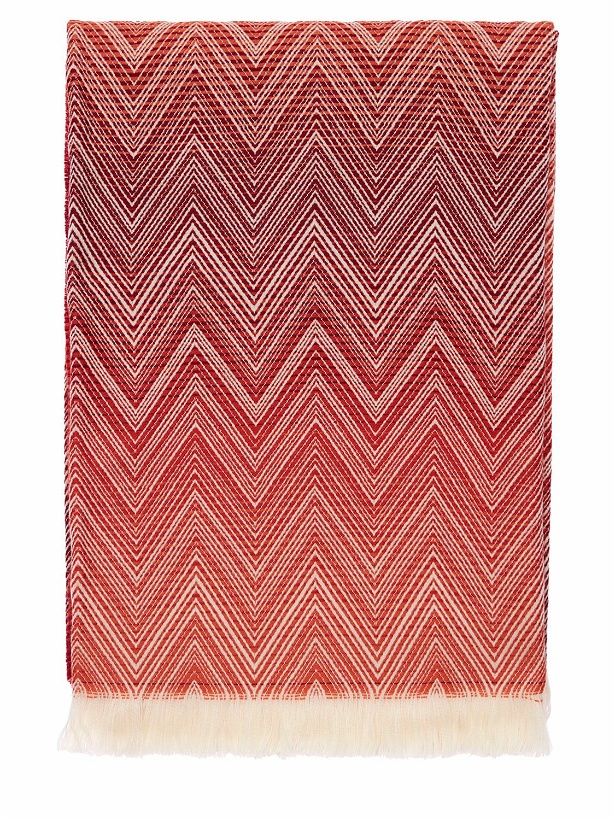 Photo: MISSONI HOME Timmy Fringed Wool Throw