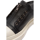 D by D Black and White Mule Sneakers