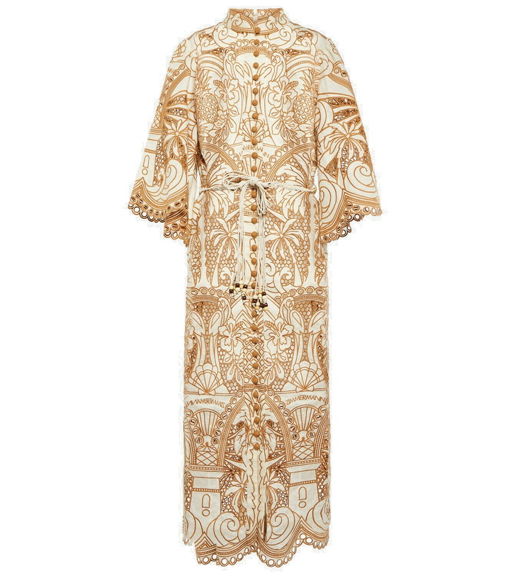 Photo: Zimmermann Ginger broderie anglaise shirt dress