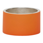 Maison Margiela Orange Thick Ring