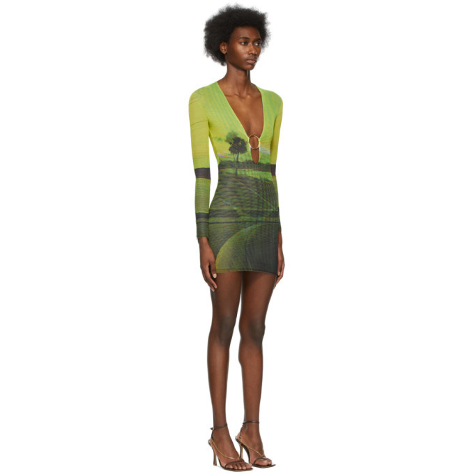 Louisa Ballou SSENSE Exclusive Multicolor Mesh Ring Dress Louisa Ballou Louisa Ballou SSENSE Exclusive Multicolor Mesh Ring Dress Louisa Ballou