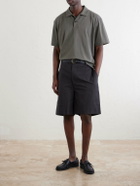 Margaret Howell - Straight-Leg Cotton Shorts - Brown