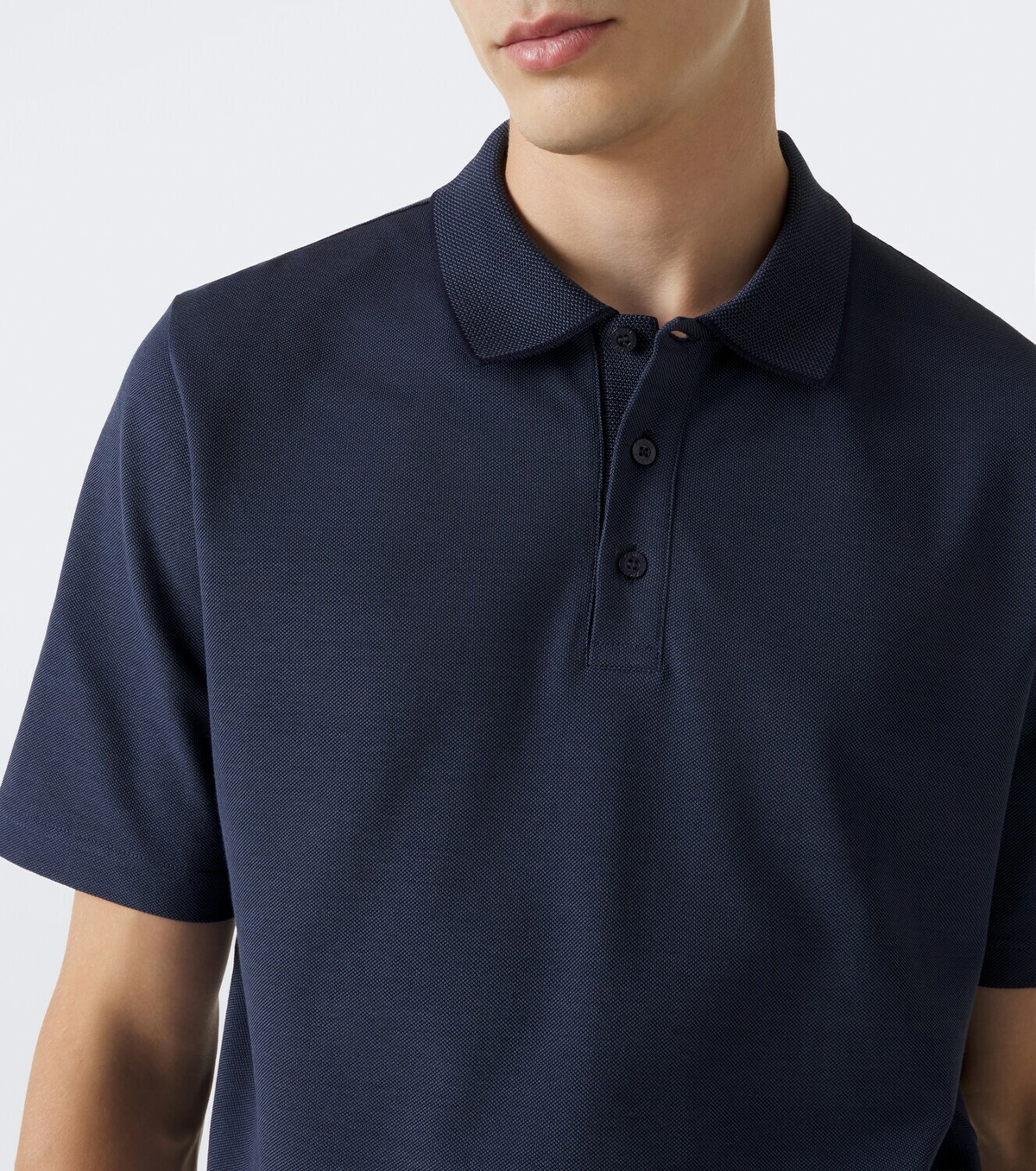 Canali Cotton polo shirt