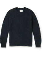 Folk - Patrice Ribbed Cotton and Wool-Blend Sweater - Unknown