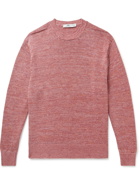 Inis Meáin - Donegal Linen Sweater - Red