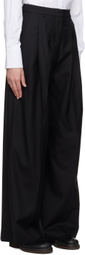 Mark Kenly Domino Tan Black Pemma Trousers