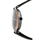 DeWitt Blue Empire Quartz Diamond Blue Dial Ladies Watch BEM.QZ.001-BLK