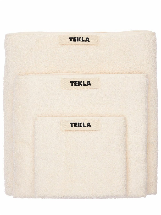 Photo: TEKLA - Set Of 3 Organic Cotton Towels