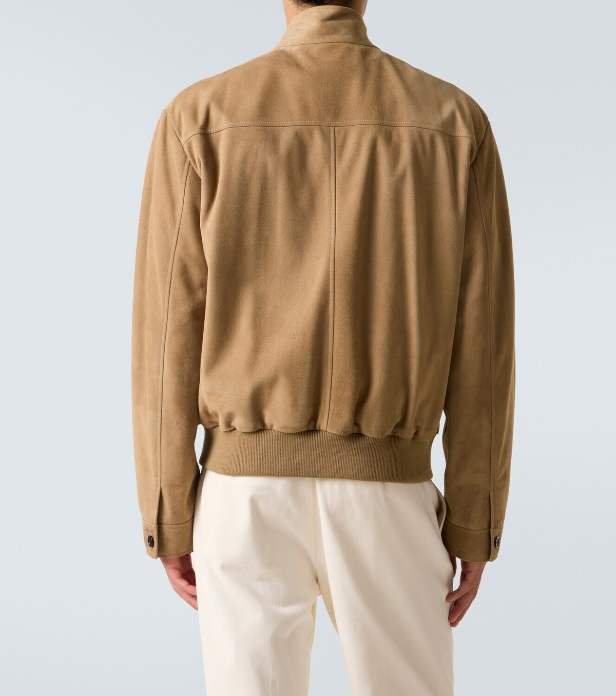 Dolce&Gabbana Suede bomber jacket