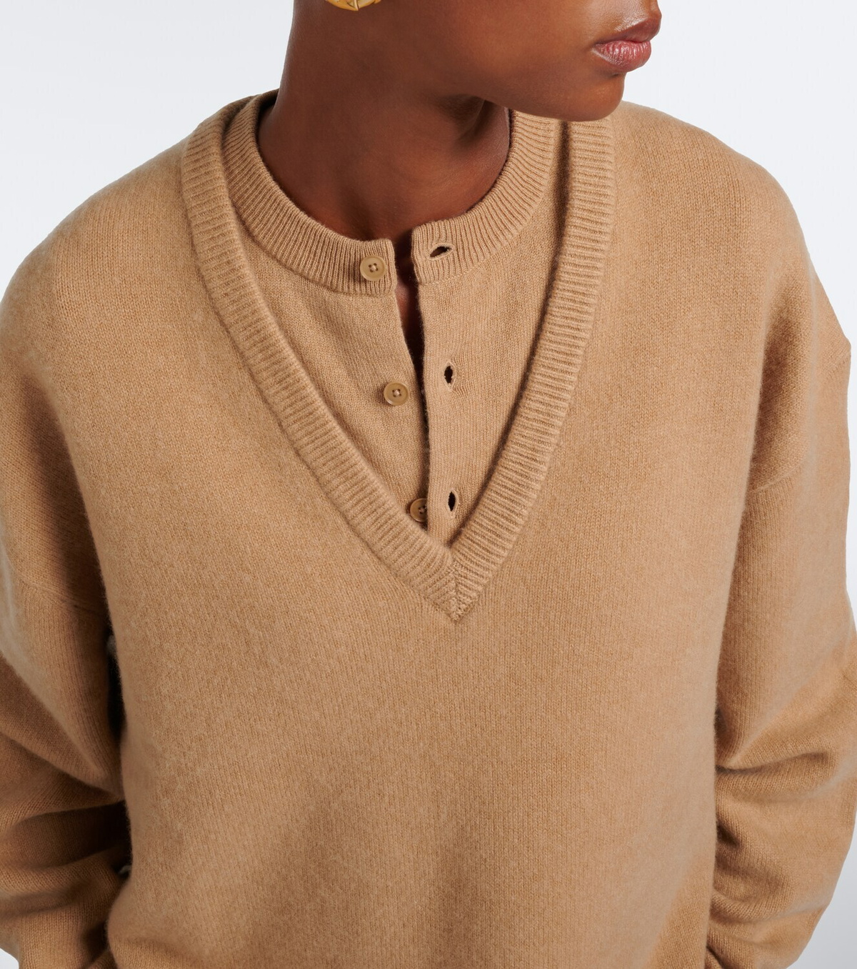 Extreme Cashmere N°457 Jack oversized cashmere-blend sweater