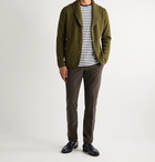 Zanella - Noah Stretch-Cotton Moleskin Trousers - Brown