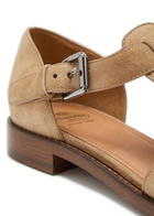Church's Kelsey Woven Suede Sandals Cream