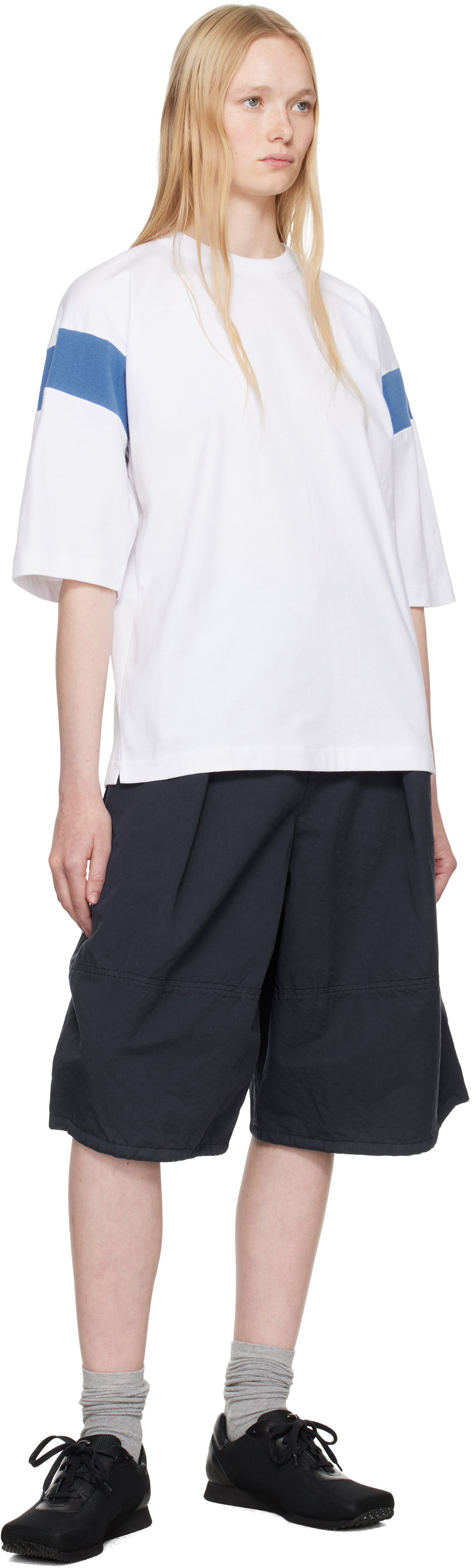 YMC White Triple Skate T-shirt