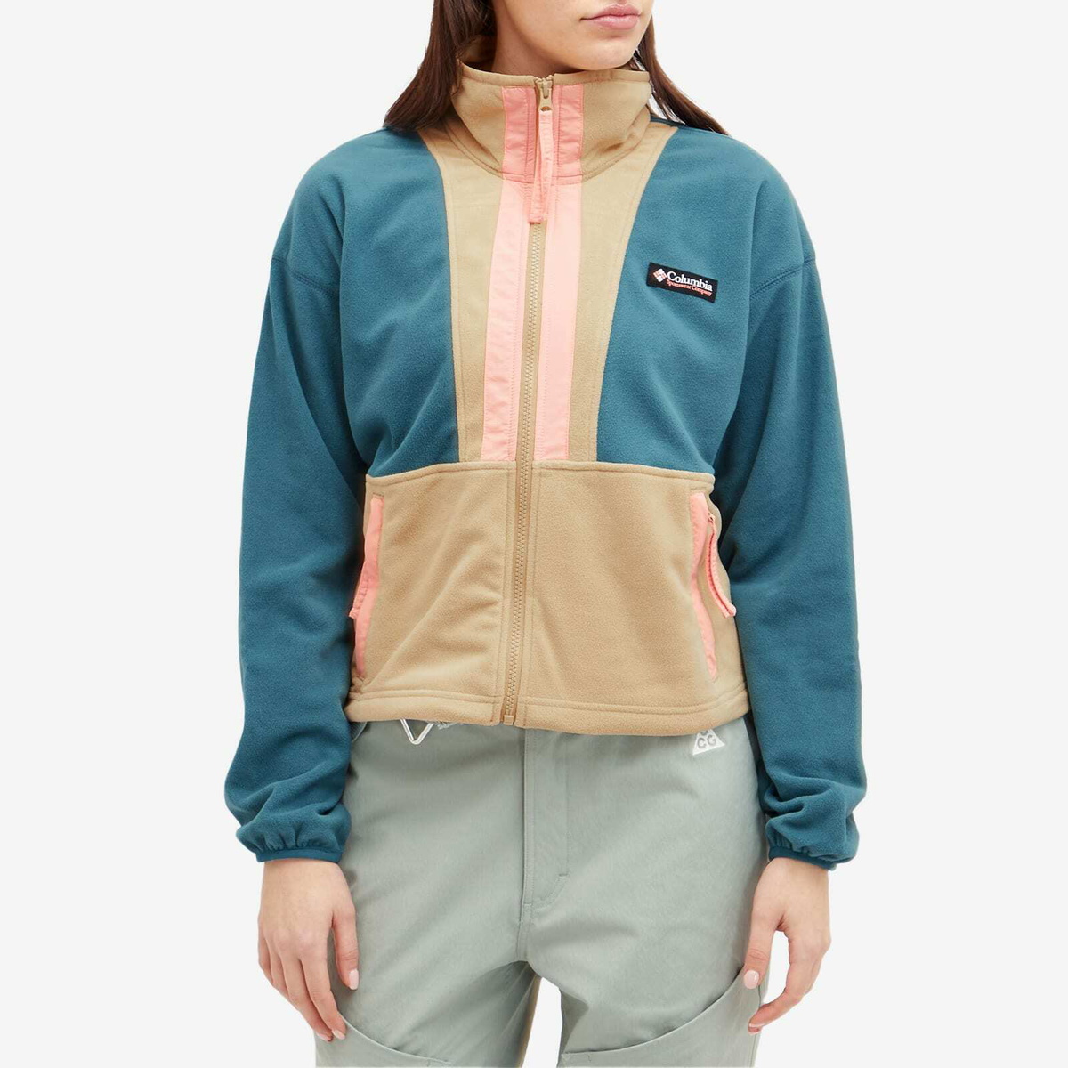 Columbia Women's Back Bowl Fleece in Cloudburst/Can